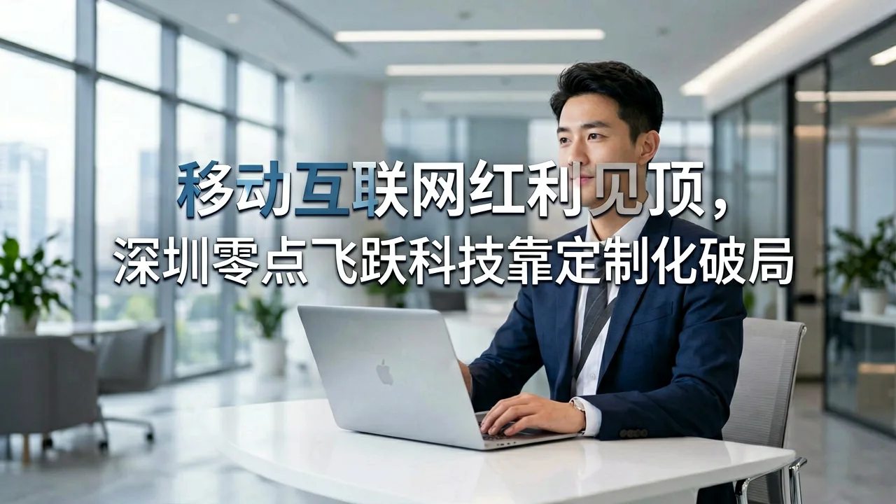 移动互联网红利见顶,深圳零点飞跃科技靠定制化破局