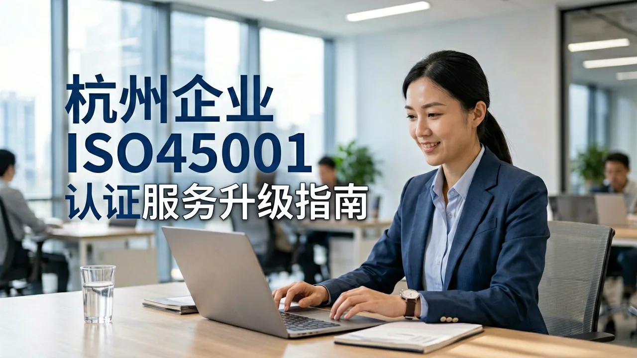 杭州企业ISO45001认证服务升级指南